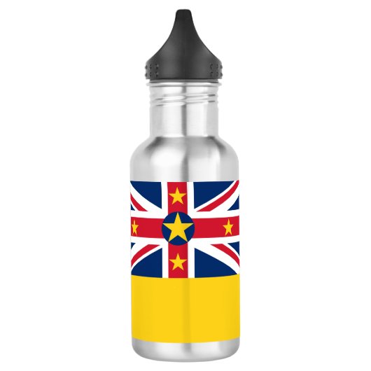 Niuean flag paper cup waterfles (Links)