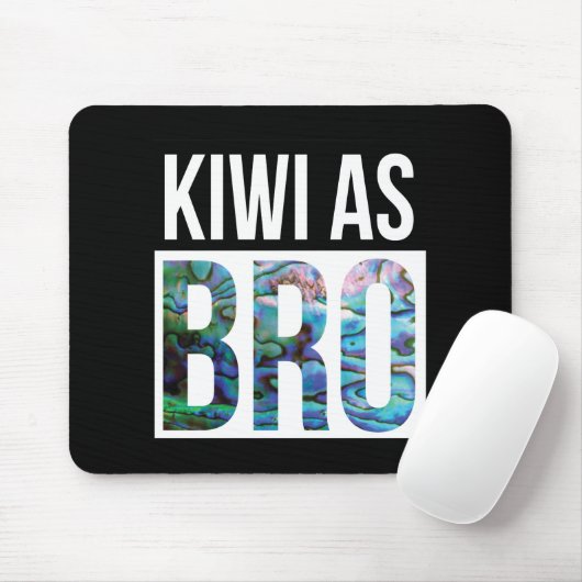 NIUEW-ZEELAND KIWI ALS BRO PAUA MUISMAT (Met muis)