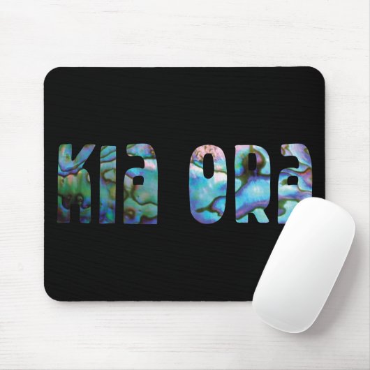 NIUEW-ZEELAND KIWI PAUA MUISMAT (Met muis)
