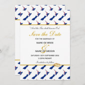 NIUEW-ZEELAND Speciale Evenement Trouwfeest Save The Date (Voorkant / Achterkant)