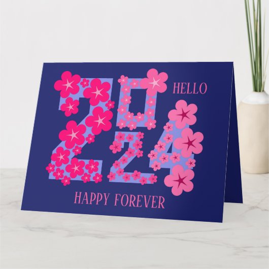 NIUWE JAARSGROET VAN ZUSTER 2024 KAART (Voorkant)