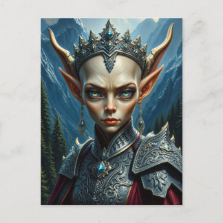 Nivalis Mountain Elf Queen - Verzamelaarsansichtka Briefkaart