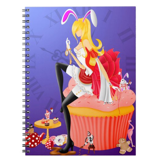 Nivans McTwisp wonderland Notitieboek (Voorkant)