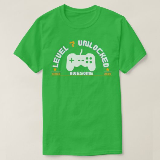 NIVEAU7 ontgrendeld sinds 2015 T-shirt (Design voorkant)