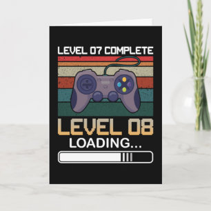Niveau 07 Volledig niveau 08 Birthday Video Game Kaart