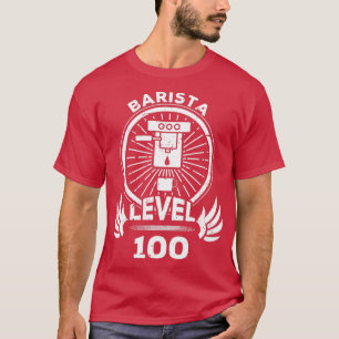 Niveau 100 Barista Coffee Maker Gift T-shirt