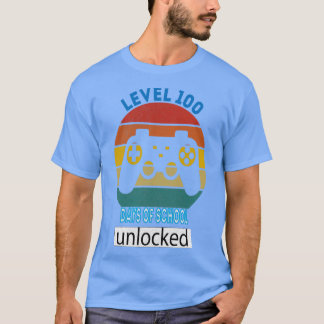niveau 100 dagen ontsloten school 27 t-shirt