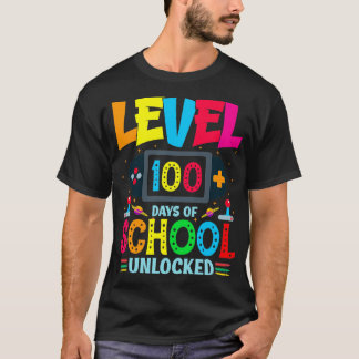 niveau 100 dagen ontsloten school 29 t-shirt