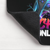 Niveau 100 dagen school ontgrendelde gamer Kinder  Muismat (Hoek)