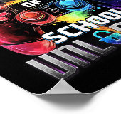 Niveau 100 dagen school ontgrendelde jongens 100e poster (Hoek)