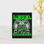Niveau 100 dagen school ontgrendelde videogames kaart (Gele Bloem)