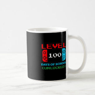 Niveau 100 dagen van school ontgrendeld 3 koffiemok