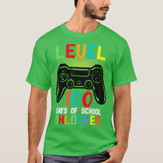 Niveau 100 vrije schooldagen Onvergrendelde lippen T-shirt