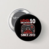 Niveau 10 Geweldige 2013-videogame 10e straal ontg Ronde Button 5,7 Cm (Voorkant /achterkant)