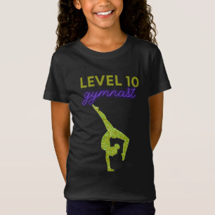 Niveau 10 Gymnast Ging Voor Goud T-Shirt