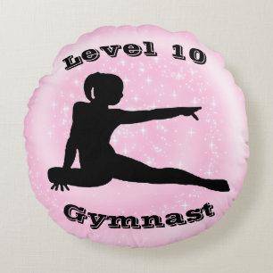 Niveau 10 Gymnast Rond Kussen
