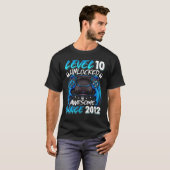 Niveau 10 niet-vergrendeld Geweldige sinds 2012 10 T-shirt (Voorkant volledig)