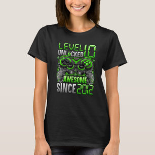 Niveau 10 niet-vergrendeld Geweldige sinds 2012 10 T-shirt