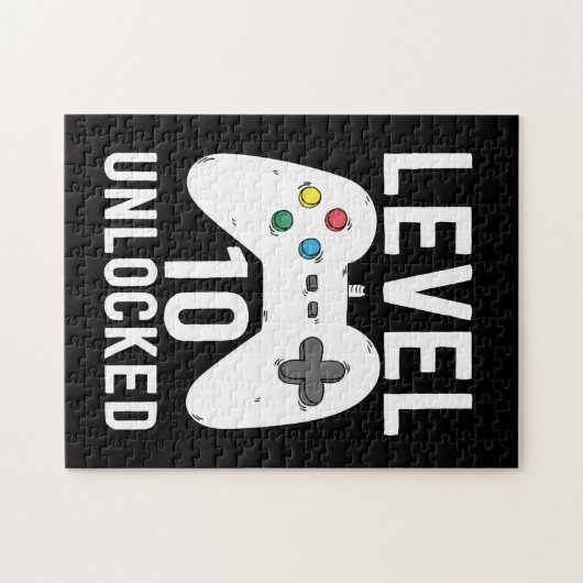 Niveau 10 onvergrendelde grappige videoband 10e ve legpuzzel (Horizontaal)