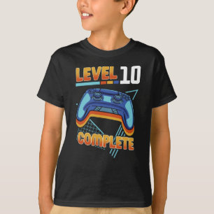 Niveau 10 voltooid - Cadeau T-shirt