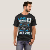 Niveau 11 Geweldige 2010-videogame 11e-straal niet T-shirt (Voorkant volledig)