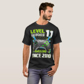 Niveau 11 Geweldige 2010-videogame 11e-straal niet T-shirt (Voorkant volledig)