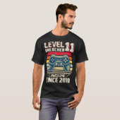 Niveau 11 Geweldige 2010-videogame 11e-straal niet T-shirt (Voorkant volledig)