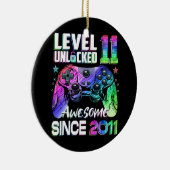 Niveau 11 Geweldige 2011-videogame zonder vergrend Keramisch Ornament (Rechts)