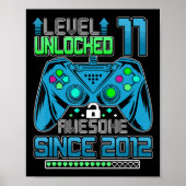 Niveau 11 Geweldige 2012-videogame 11e-straal niet Poster (Voorkant)