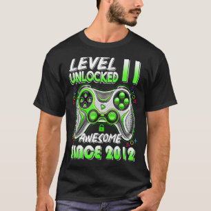 Niveau 11 Geweldige 2012-videogame 11e-straal niet T-shirt