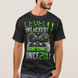 Niveau 11 niet-vergrendeld Geweldige sinds 2011 11 T-shirt