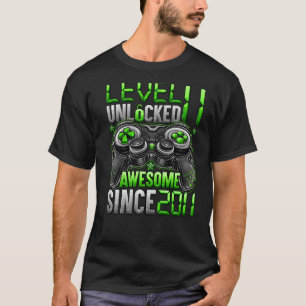 Niveau 11 niet-vergrendeld Geweldige sinds 2011 11 T-shirt