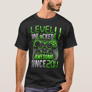 Niveau 11 niet-vergrendeld Geweldige sinds 2011 11 T-shirt