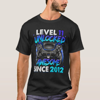 Niveau 11 niet-vergrendeld Geweldige sinds 2012 11 T-shirt