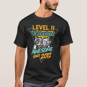 Niveau 11 niet-vergrendeld Geweldige sinds 2012 Vi T-shirt