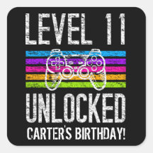 Niveau 11 onvergrendelde 11e verjaardag persoonlij