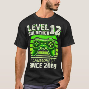 Niveau 12 Geweldige 2009-videogame 12e straal niet T-shirt