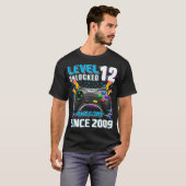 Niveau 12 Geweldige 2009-videogame 12e straal niet T-shirt (Voorkant volledig)
