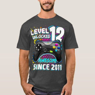 Niveau 12 Geweldige 2011-videogame, 12e straal T-shirt