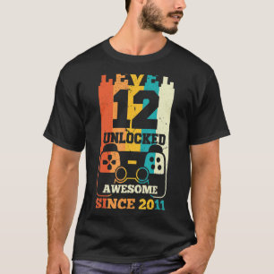 Niveau 12 niet-vergrendeld Geweldige sinds 2011 Vi T-shirt