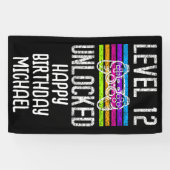 Niveau 12 niet-vergrendelde 12e jaarbanner spandoek (Horizontaal)