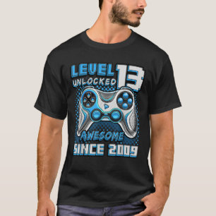 Niveau 13 Geweldige 2009-videogame 13de straal nie T-shirt