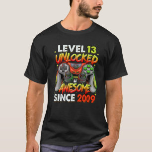 Niveau 13 niet-vergrendeld Geweldige sinds 2009 13 T-shirt