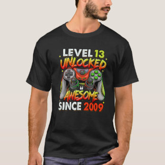 Niveau 13 niet-vergrendeld Geweldige sinds 2009 13 T-shirt
