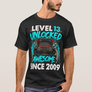 Niveau 13 niet-vergrendeld Geweldige sinds 2009 13 T-shirt