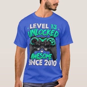 Niveau 13 niet-vergrendeld Geweldige sinds 2010 13 T-shirt