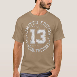 Niveau 13 ontgrendeld 13e video Birthday-cadeau (1 T-shirt