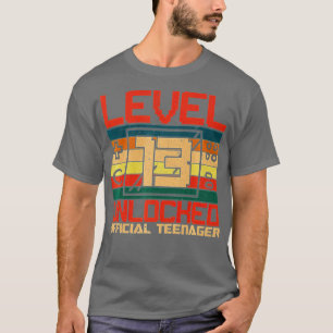 Niveau 13 ontgrendeld 13e video Birthday-cadeau (6 T-shirt