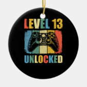 Niveau 13 ontgrendeld keramisch ornament (Voorkant)