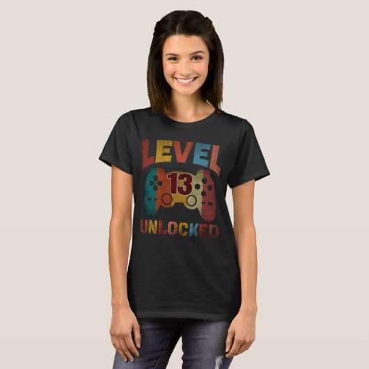 NIVEAU 13 ONTGRENDELD T-SHIRT (Voorkant volledig)